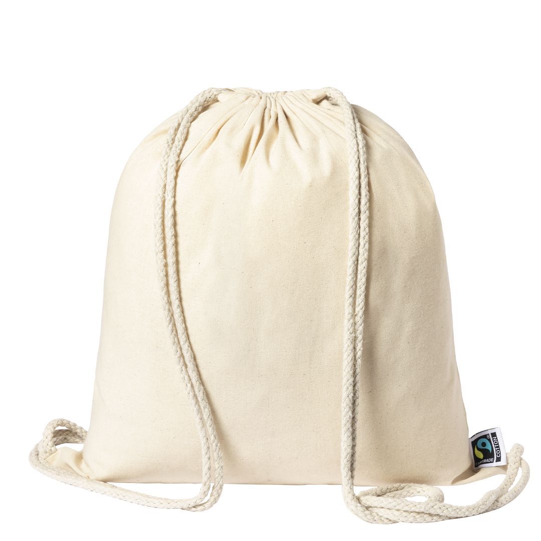 50 pezzi Zaini in 100% Cotone Ecologico 37x41 cm