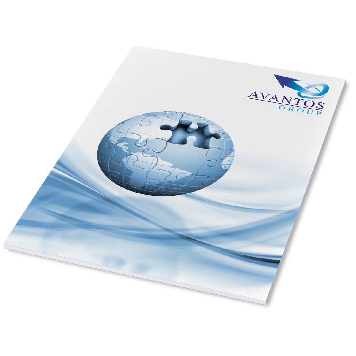 Block notes A4 con copertina, 80 g/m²