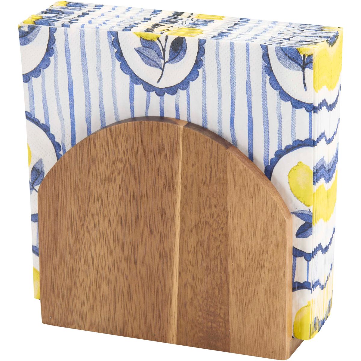 Portatovaglioli in legno di acacia