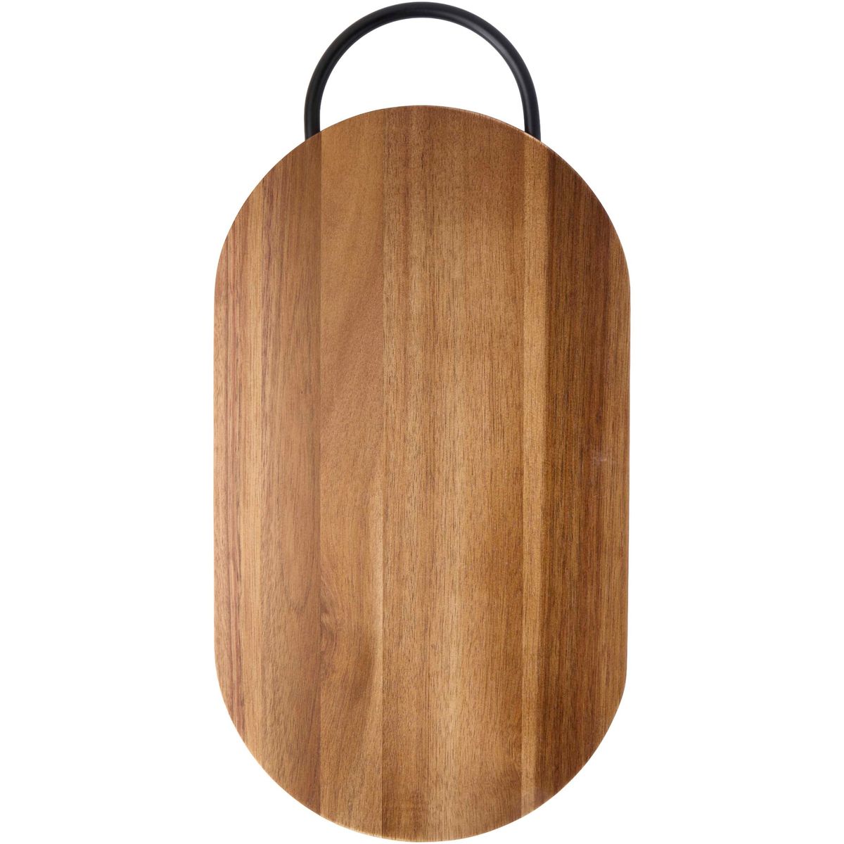 Taglieri in legno di acacia con coltello da pane, 35 x 20 cm