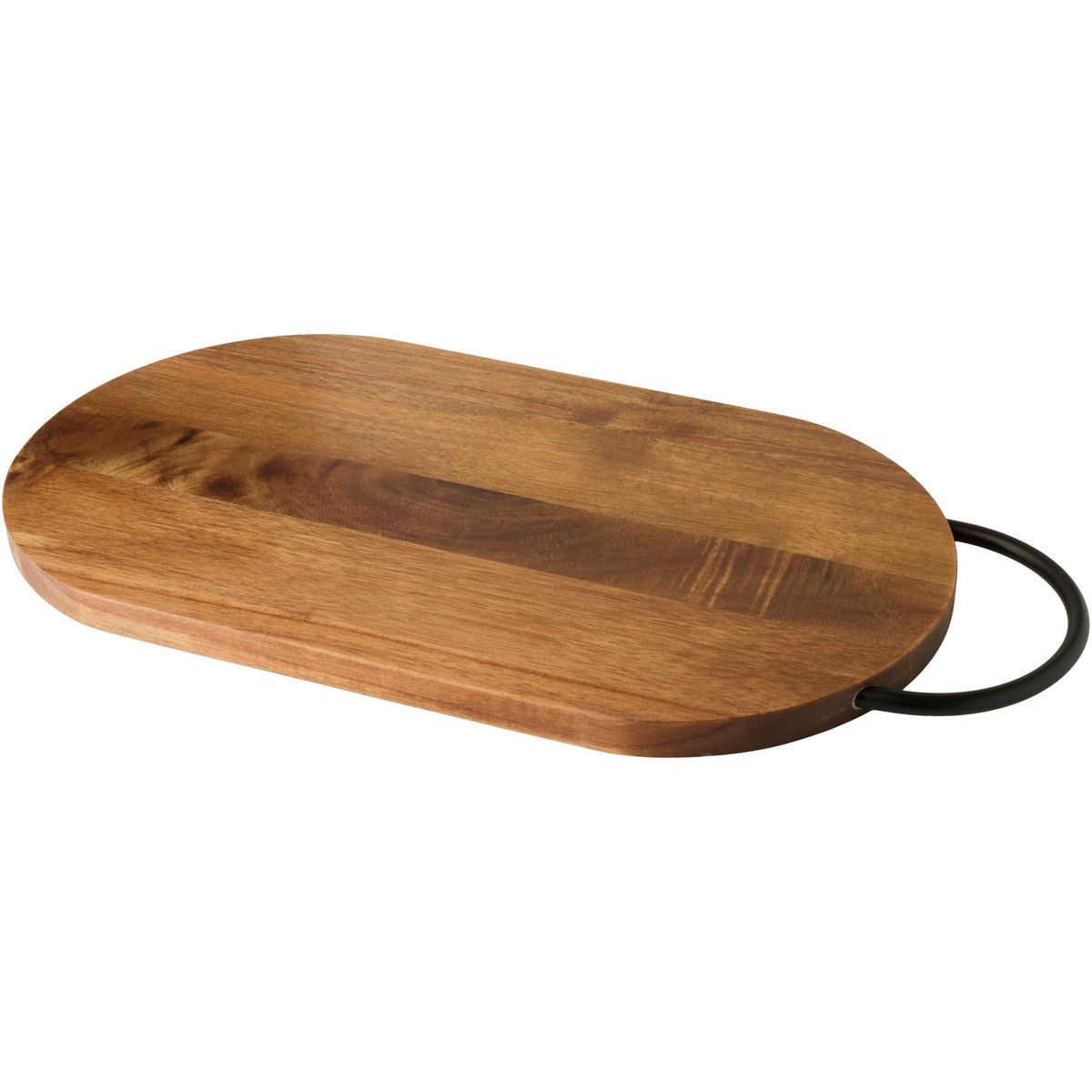 Taglieri in legno di acacia con impugnatura, 30 x 20 cm