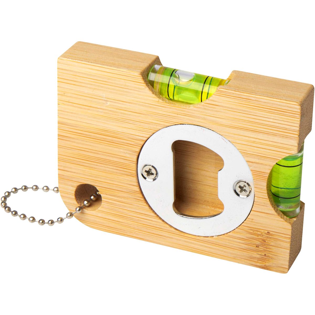 Livelle in bambù con apribottiglie