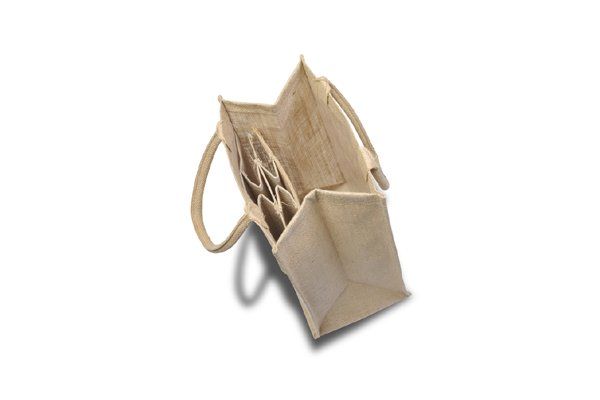 10 pezzi Borsa Bottiglia Juta Multifunctional 38x27.5x19.5cm
