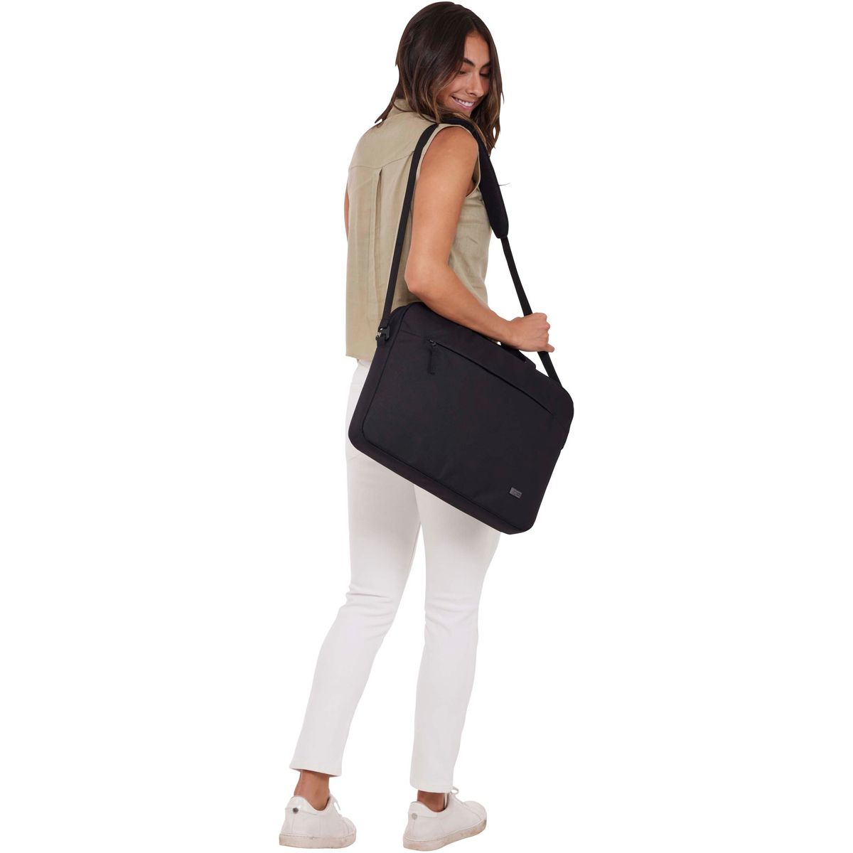 Borse porta PC Case Logic da 15,6 pollici con esterno riciclato