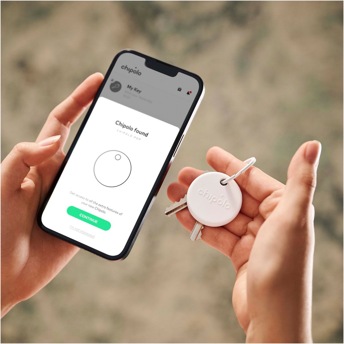Localizzatori Chipolo per Apple Find My e Android