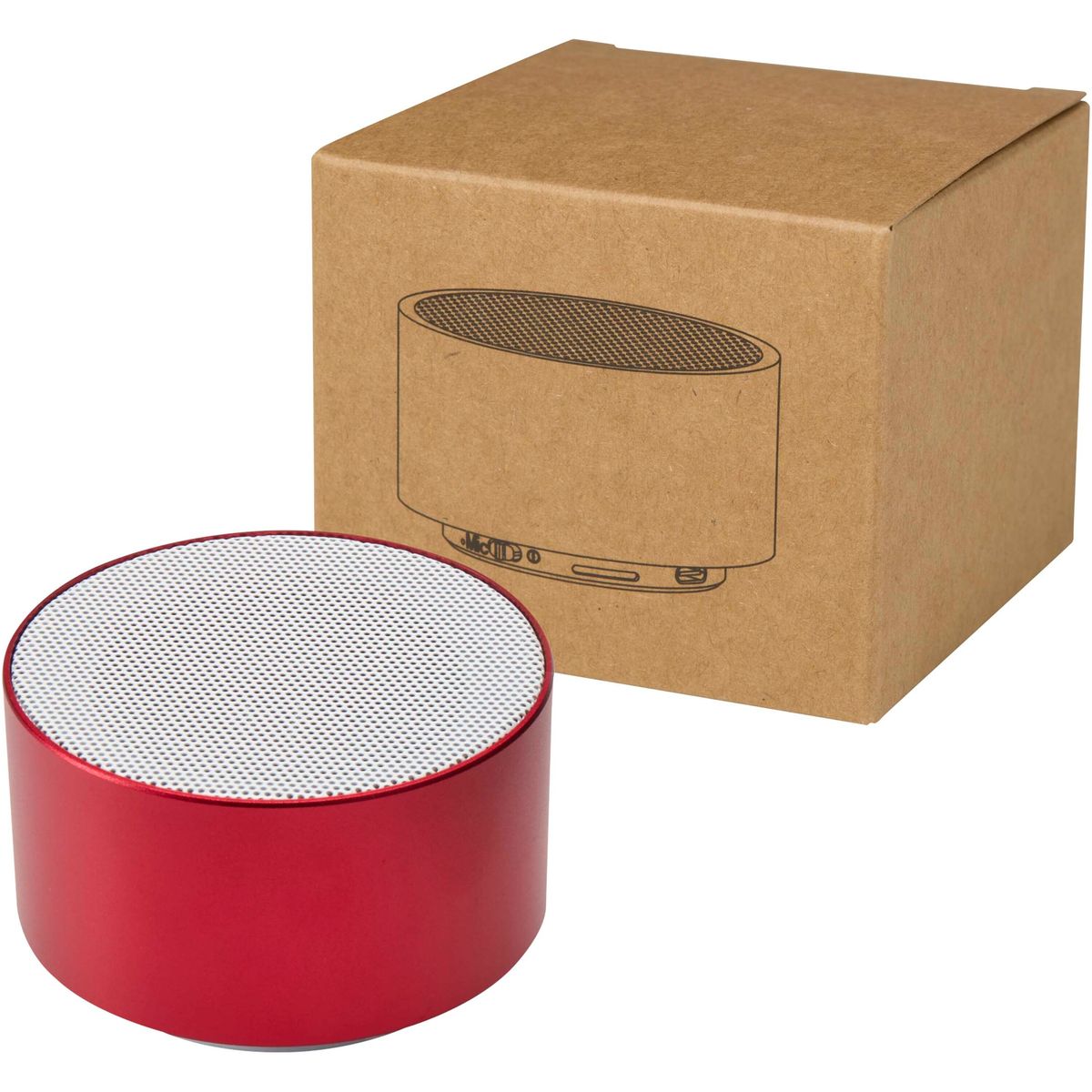 Casse bluetooth da 3 W in alluminio riciclato