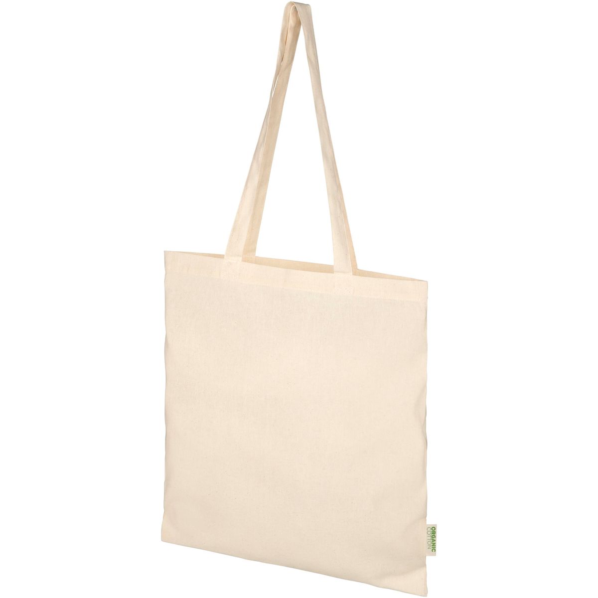 Shopper in cotone biologico, 100 g/m², 7 litri