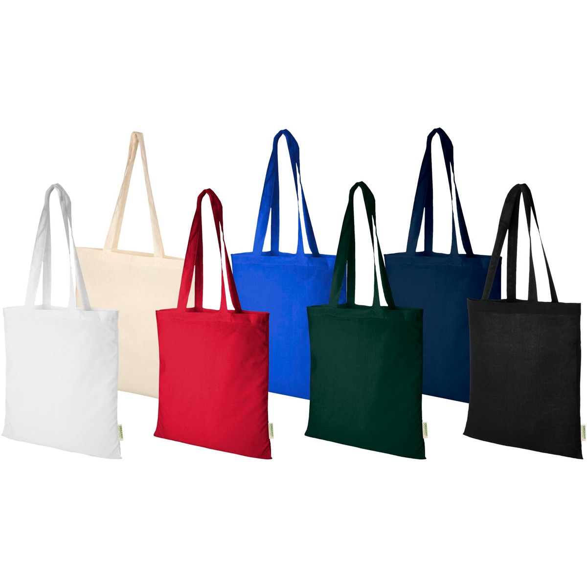 Shopper in cotone biologico, 140 g/m², 7 litri