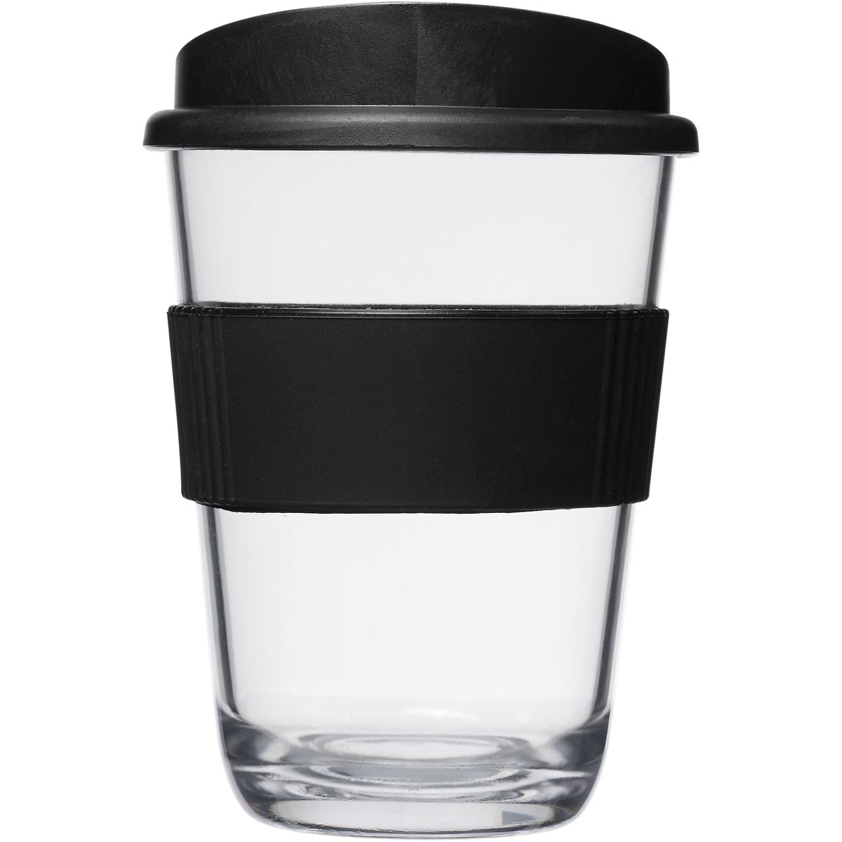 Tazze da viaggio a parete singola da 300 ml con impugnatura in silicone
