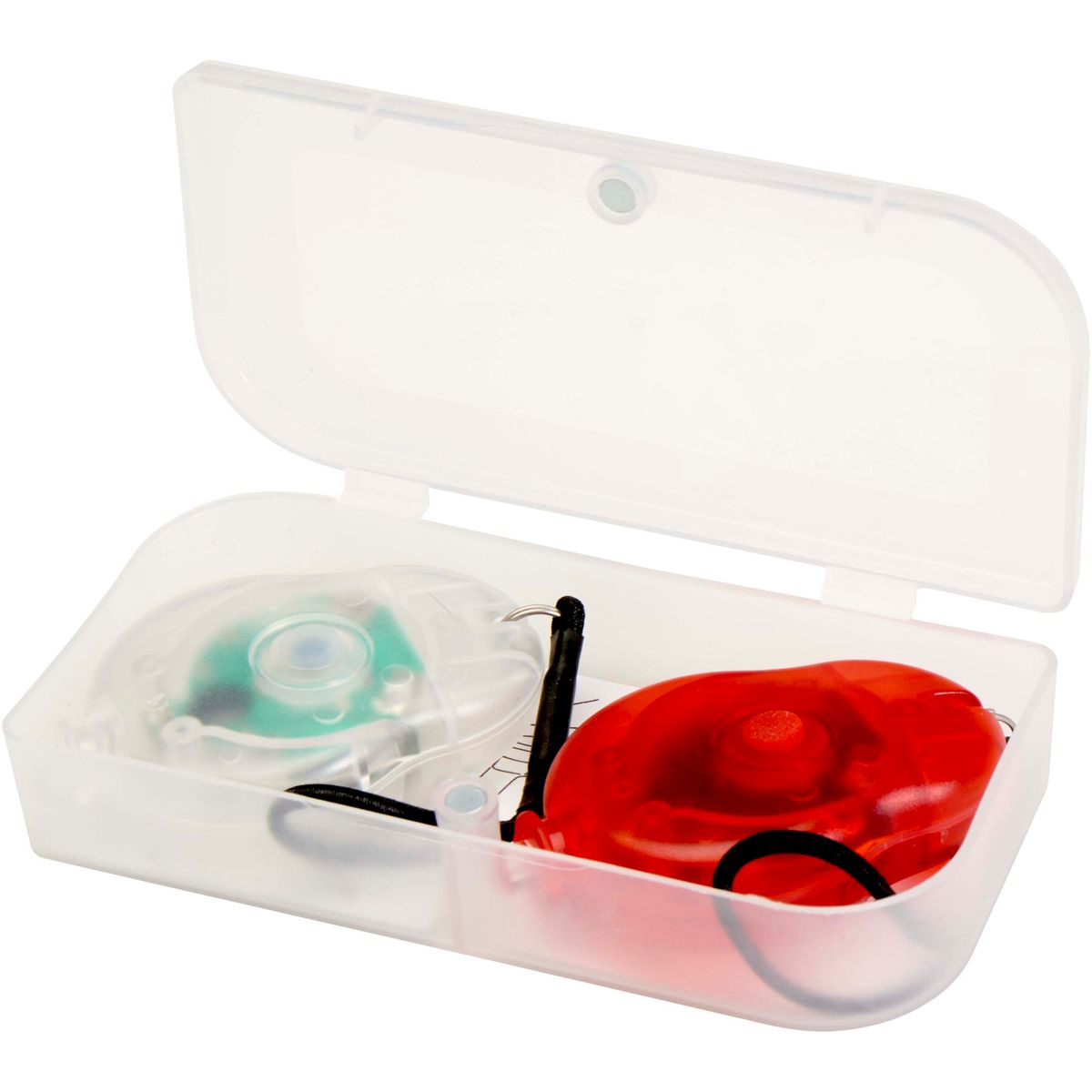 Set di luci per bici con 3 modalità e custodia
