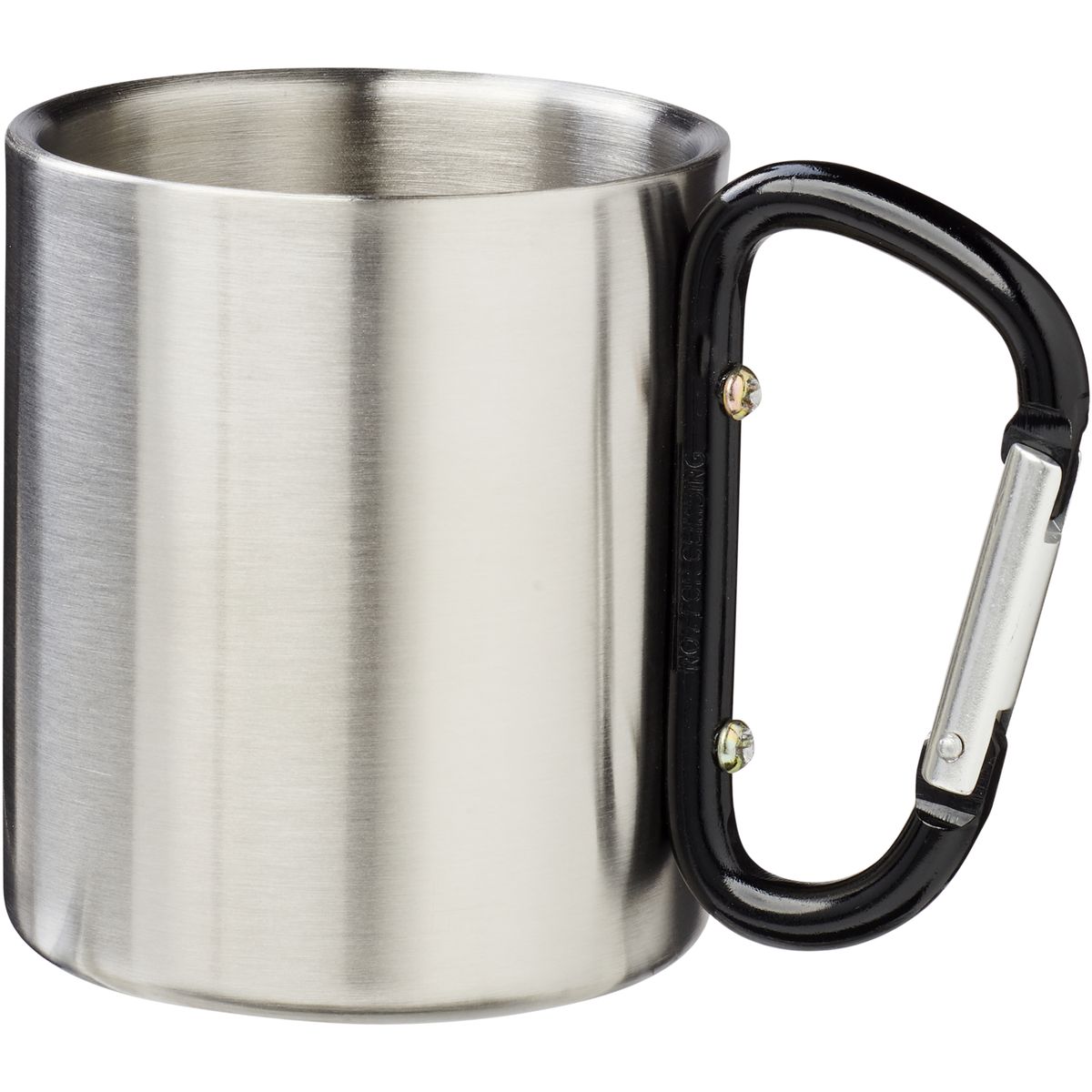 Tazze isolate in acciaio inox da 200 ml con moschettone