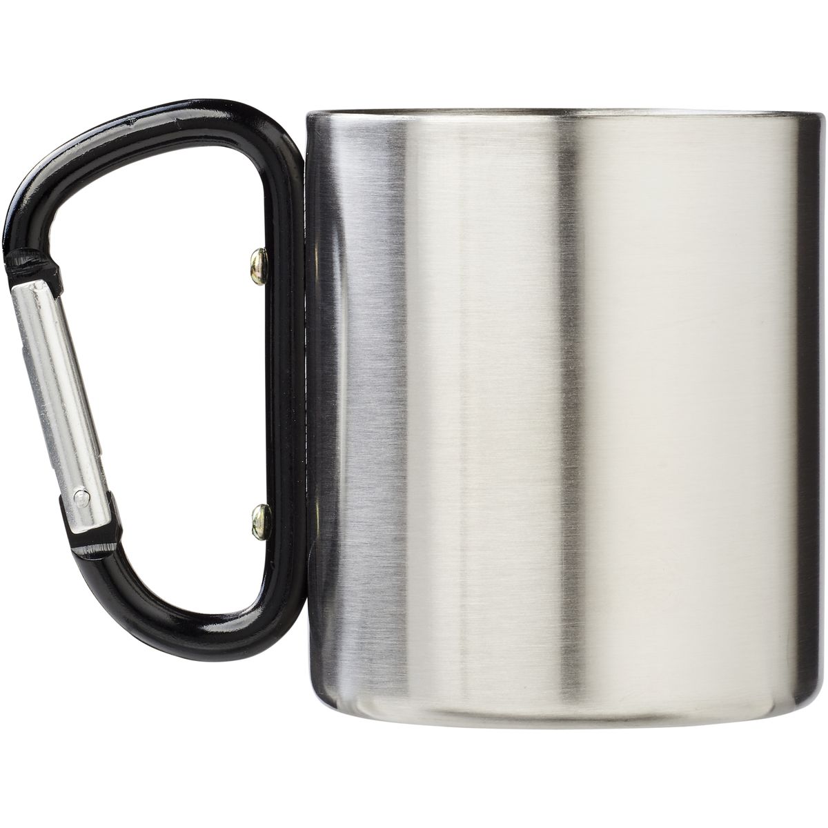 Tazze isolate in acciaio inox da 200 ml con moschettone