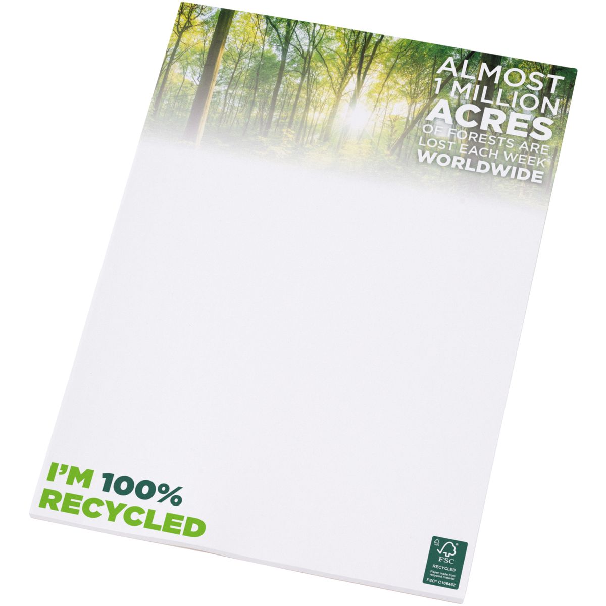 Block notes A4 riciclati, 80 g/m²