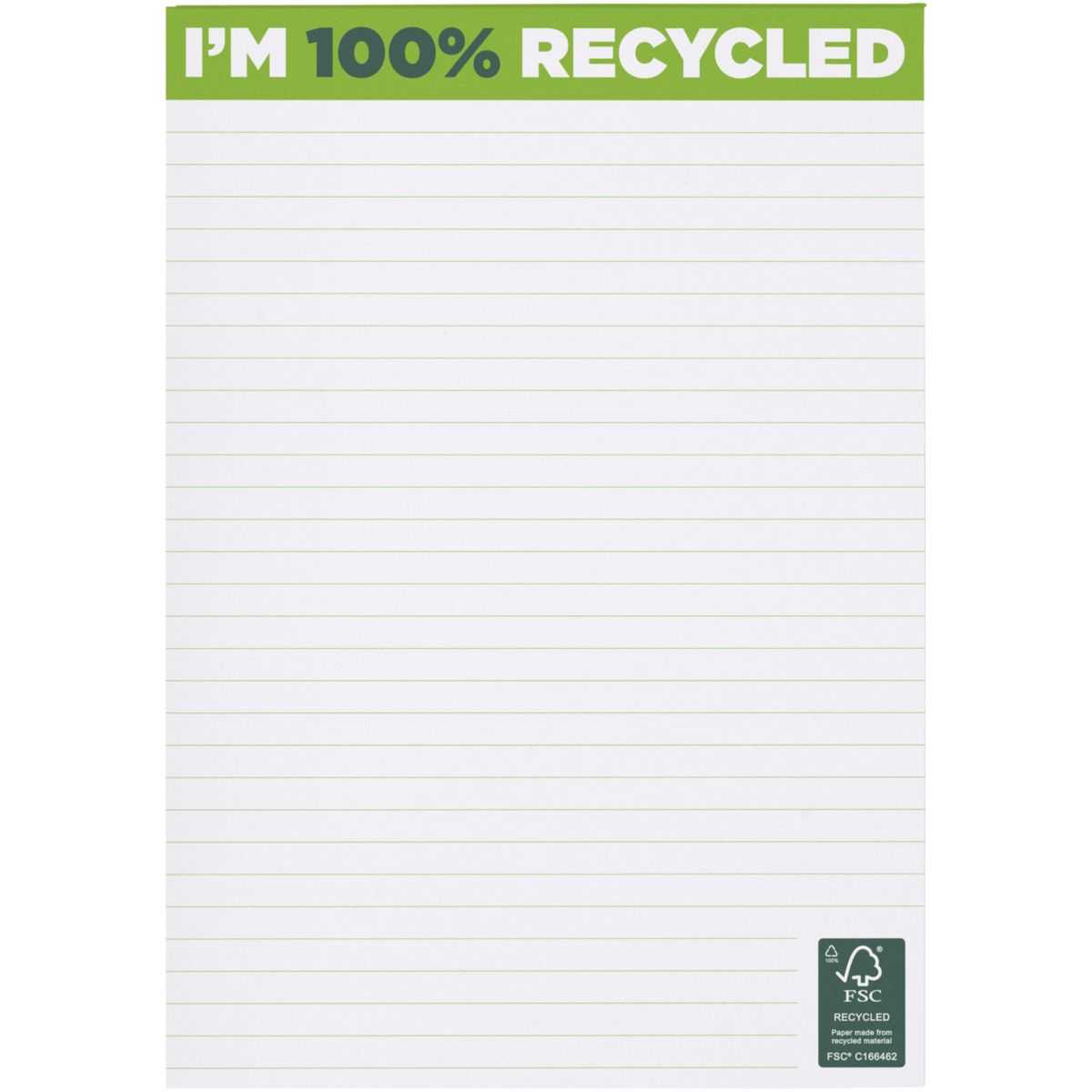 Block notes A5 riciclati, 80 g/m²