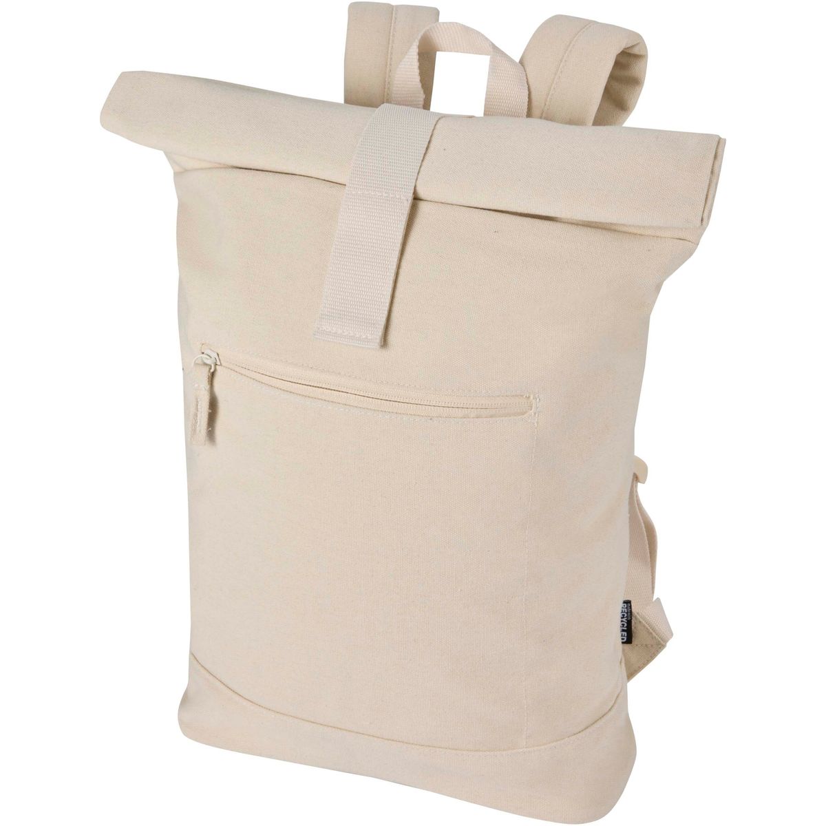 Zaini roll-top in canvas riciclato da 14 pollici, 16 litri