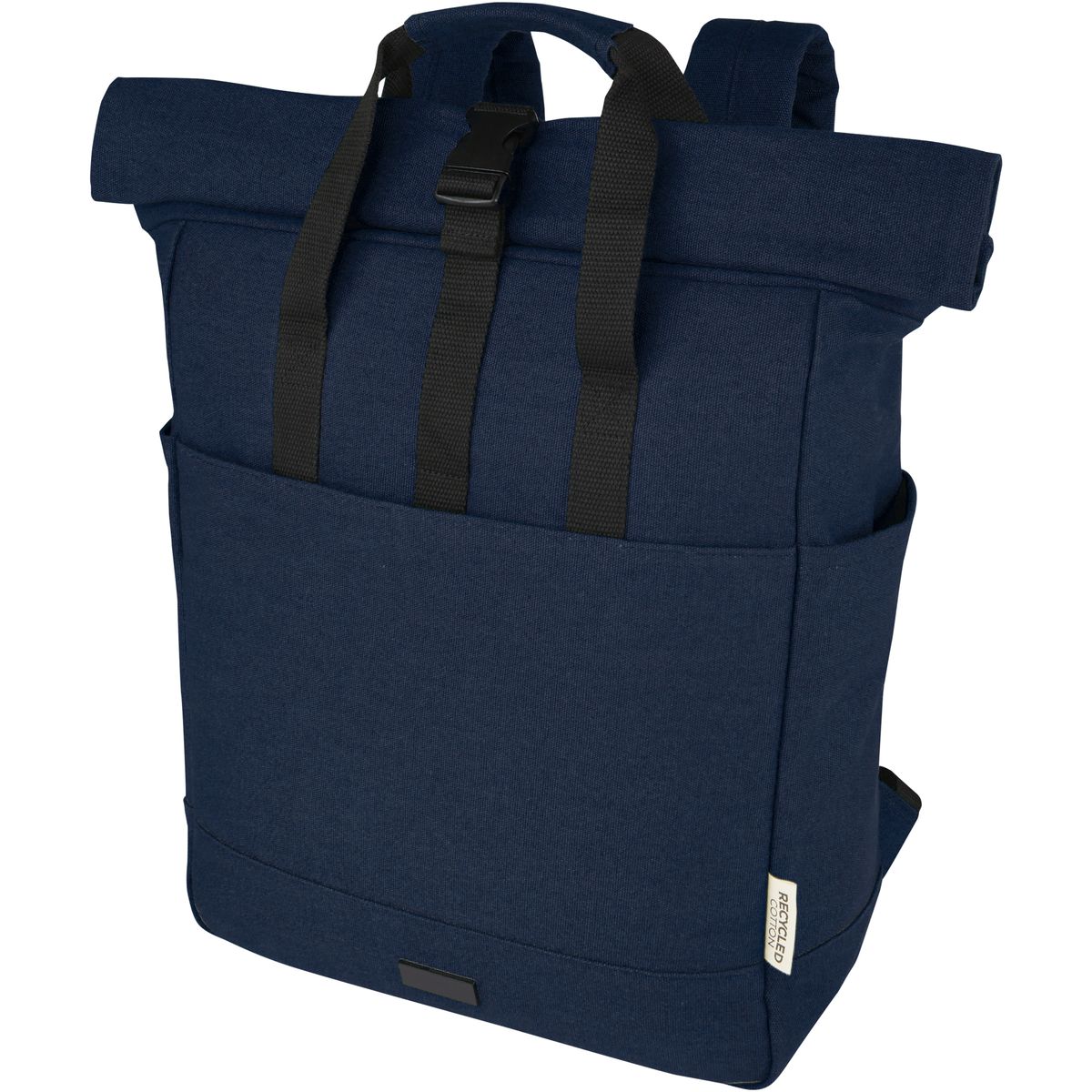 Zaini roll-top in canvas riciclato da 15 pollici, 15 litri