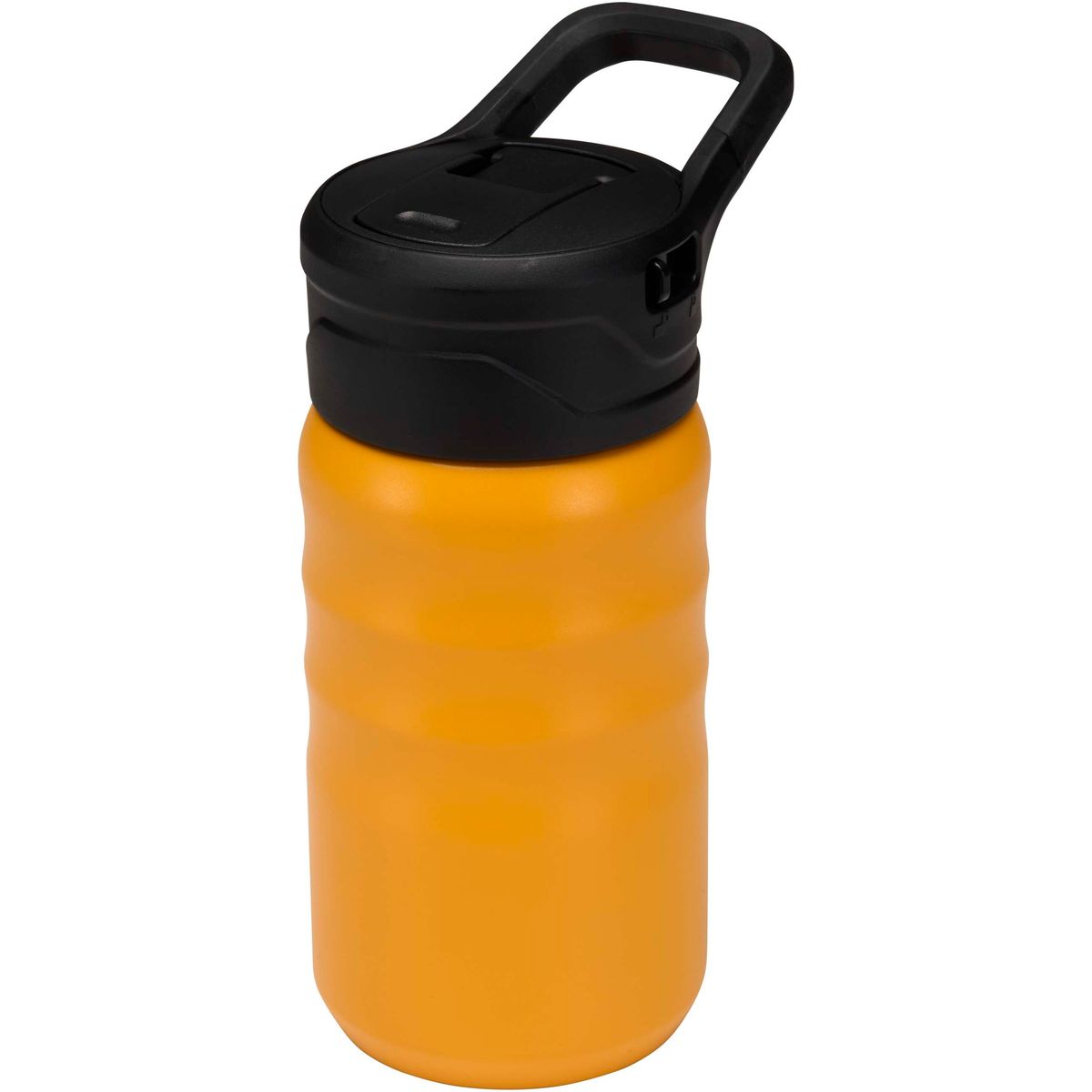 Borracce sportive a doppia parete in acciaio inox riciclato da 350 ml con cannuccia ribaltabile