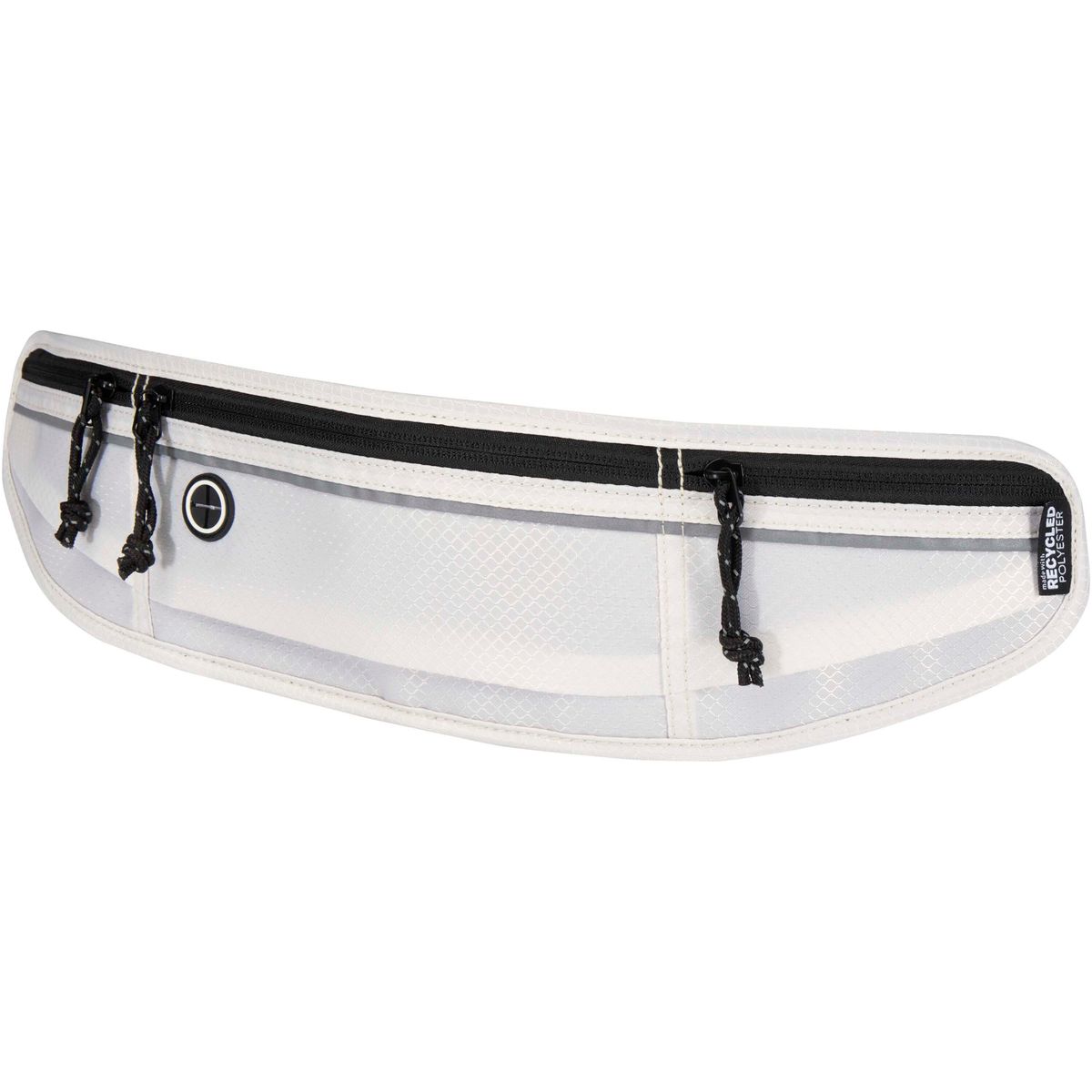 Marsupi da corsa riciclati con 3 tasche con zip