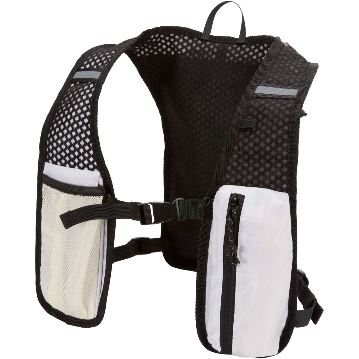 Gilet da corsa riciclati con tasca per sacca idrica, 5 litri
