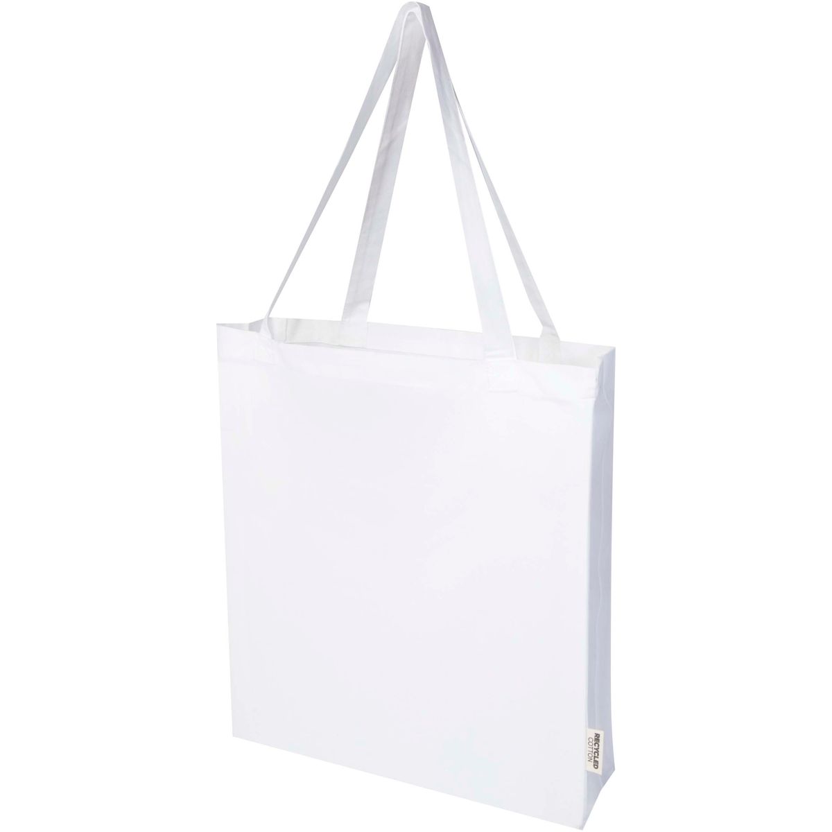 Shopper in cotone riciclato 140 g/m², 12 litri