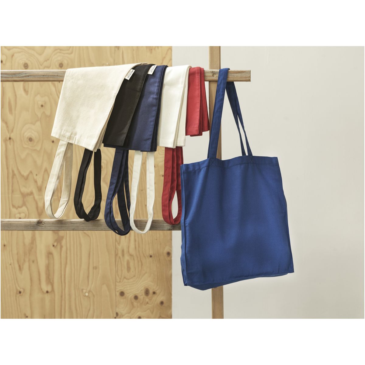 Shopper in cotone riciclato 220 g/m², 13 litri