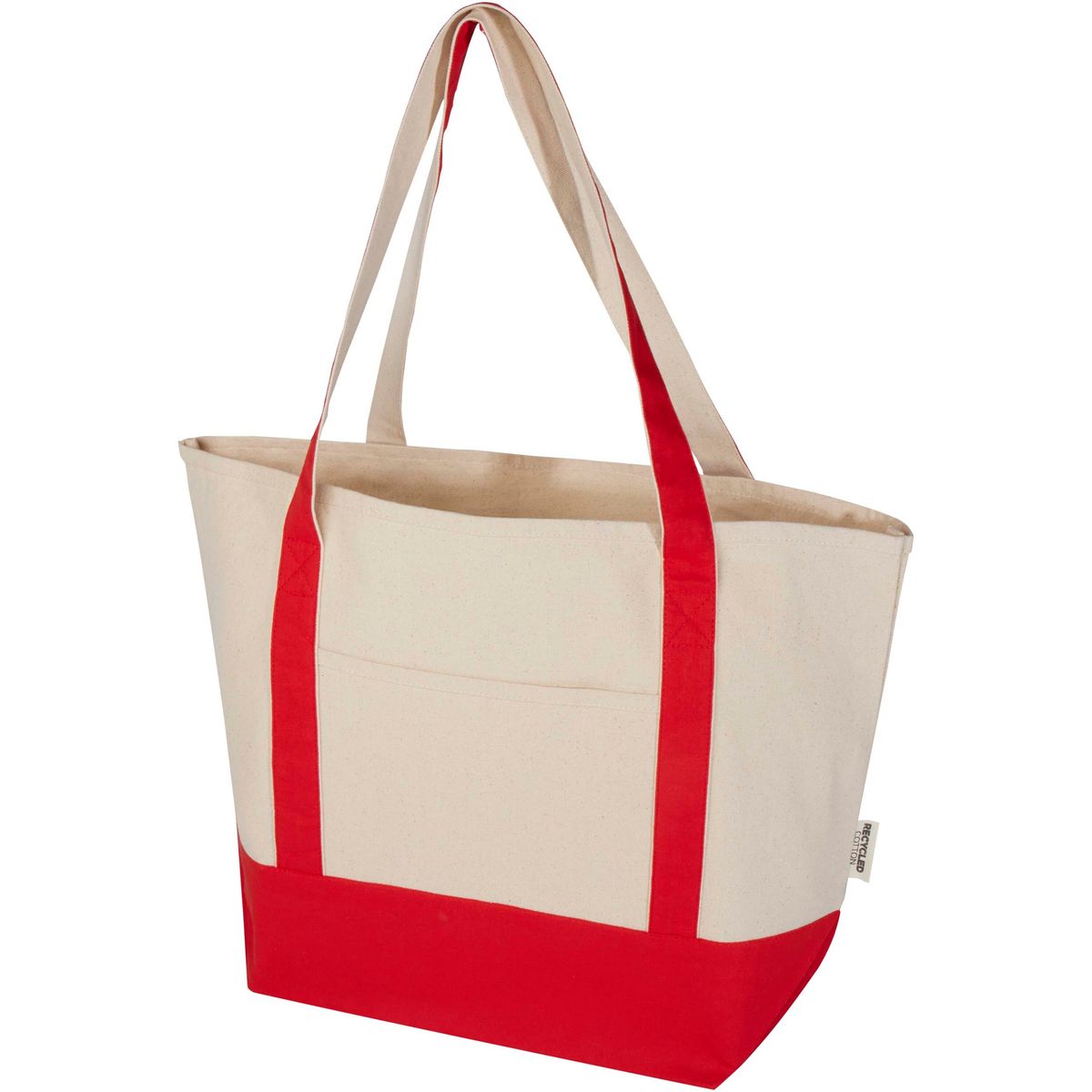 Shopper in cotone riciclato 320 g/m², 15 litri