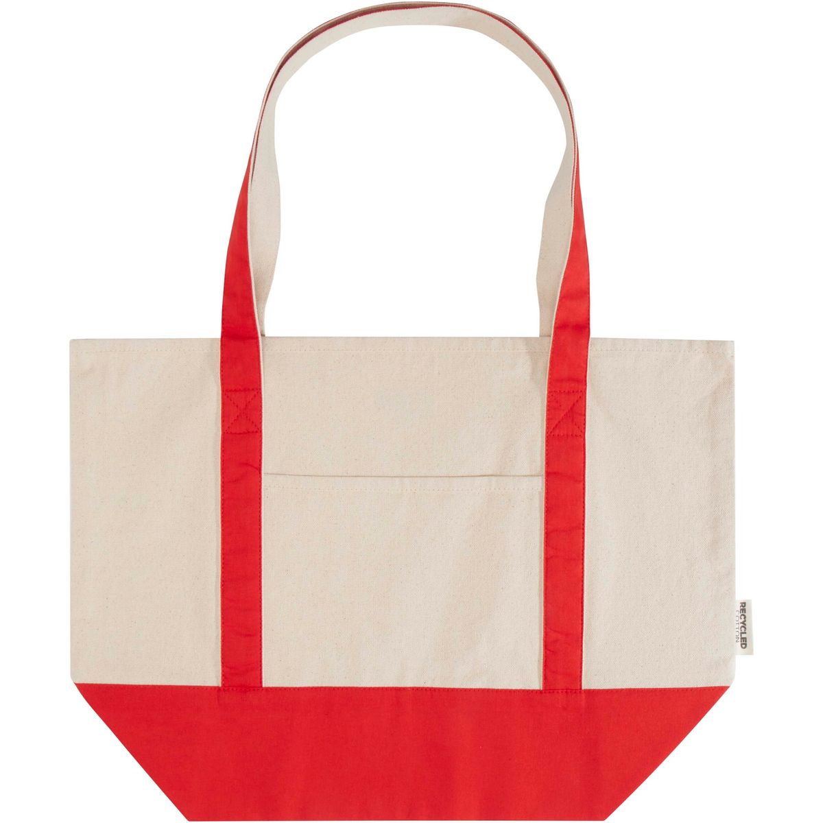 Shopper in cotone riciclato 320 g/m², 15 litri