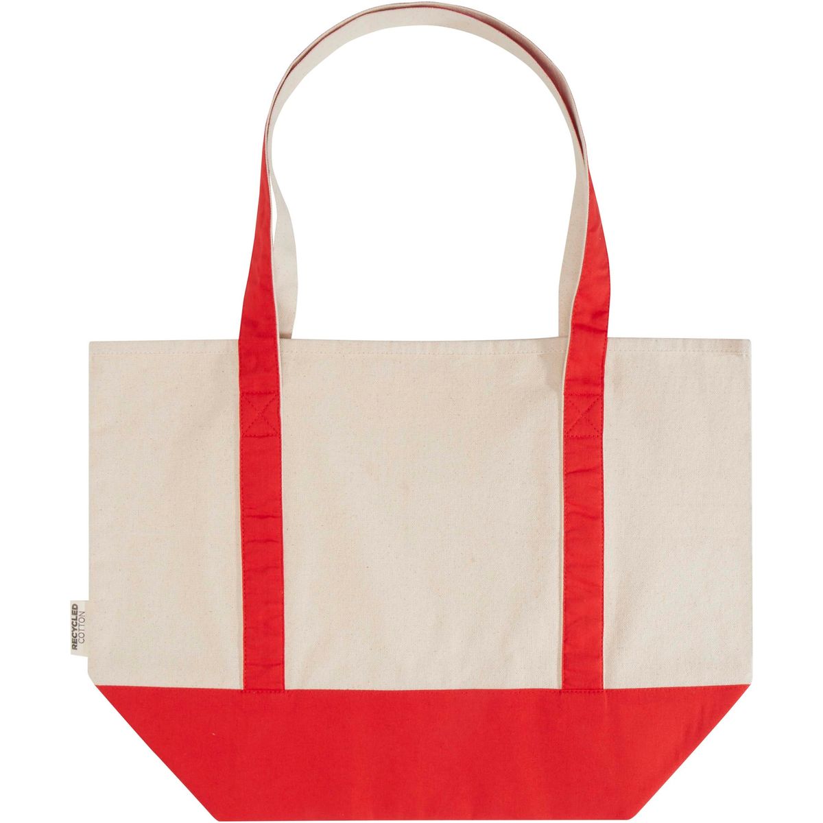 Shopper in cotone riciclato 320 g/m², 15 litri