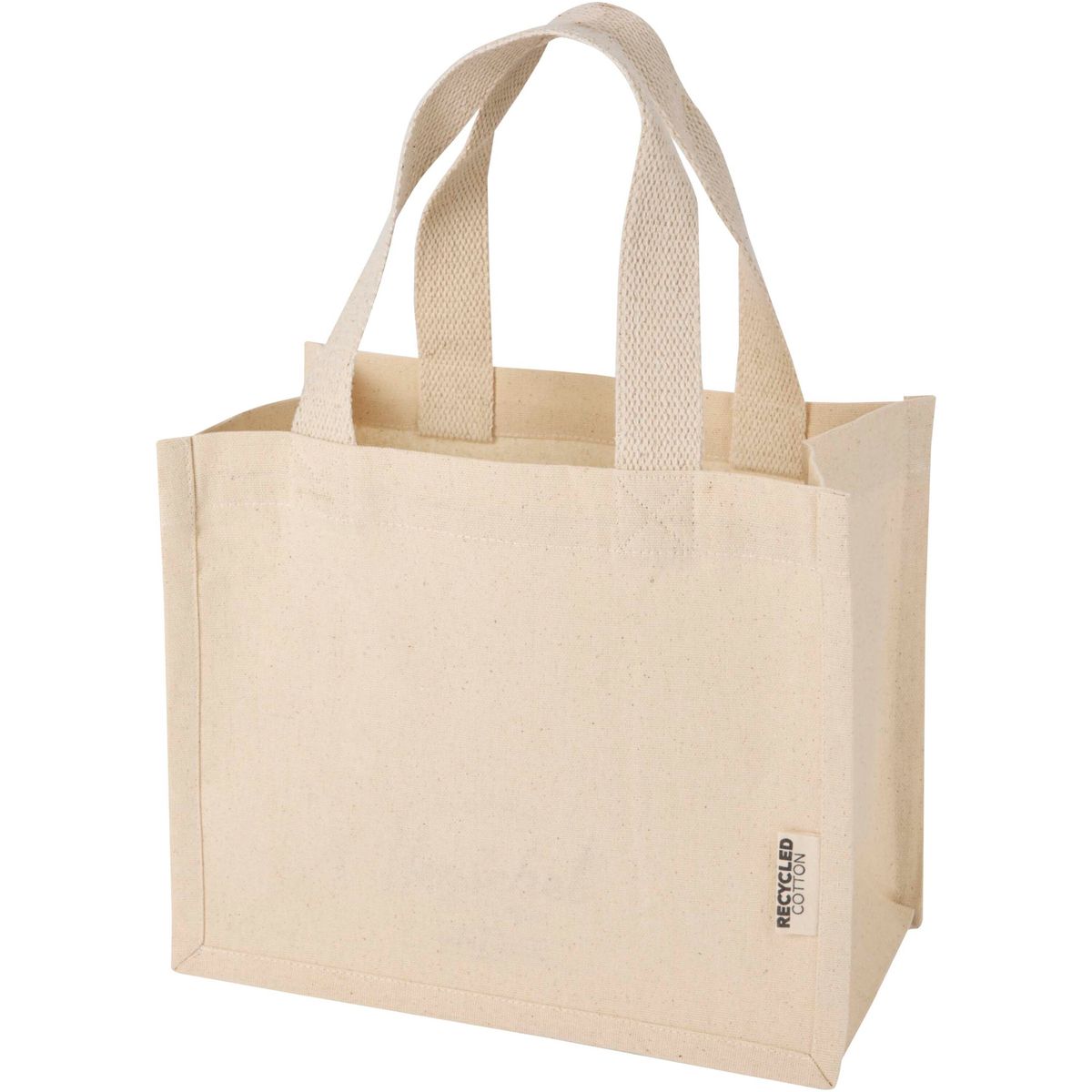 Mini shopper in cotone riciclato 220 g/m², 9 litri