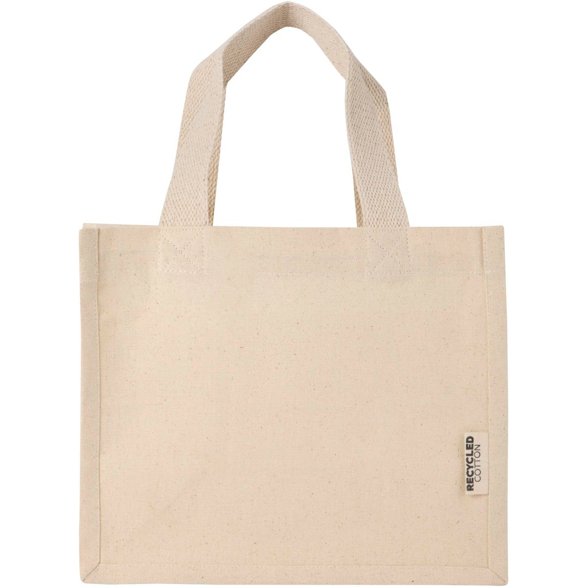 Mini shopper in cotone riciclato 220 g/m², 9 litri