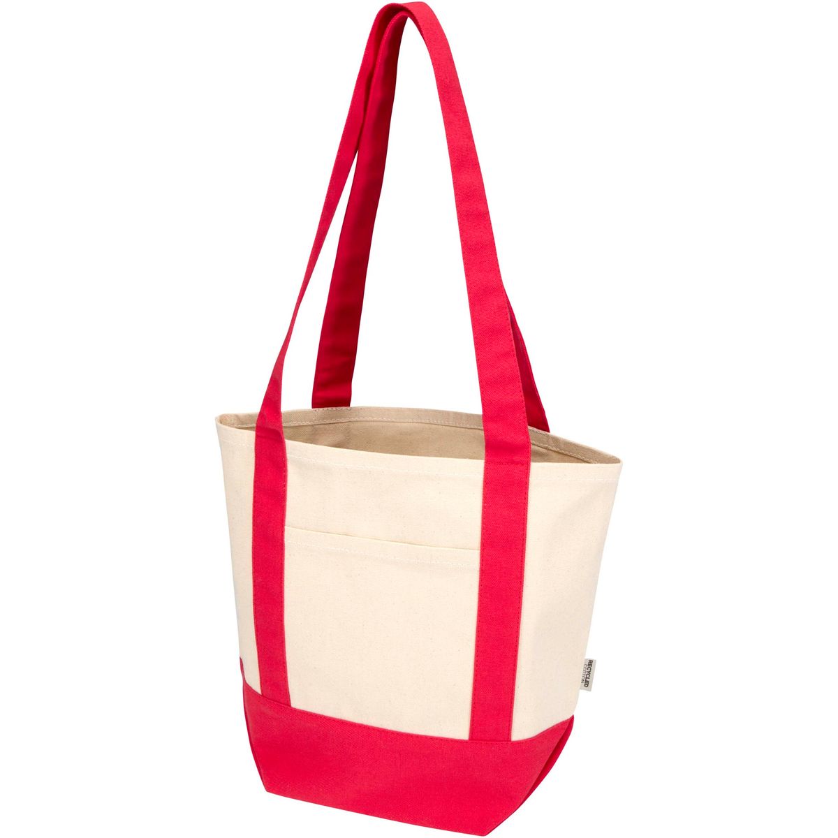 Mini shopper in cotone riciclato 320 g/m²