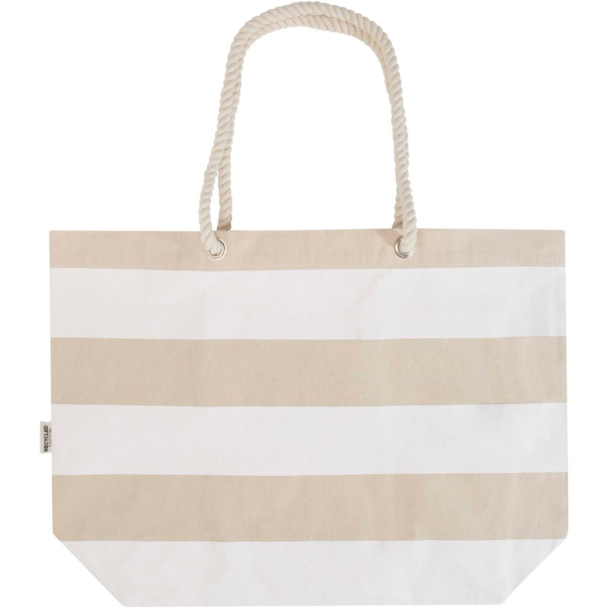 Borse da spiaggia in cotone riciclato 270 g/m², 18 litri