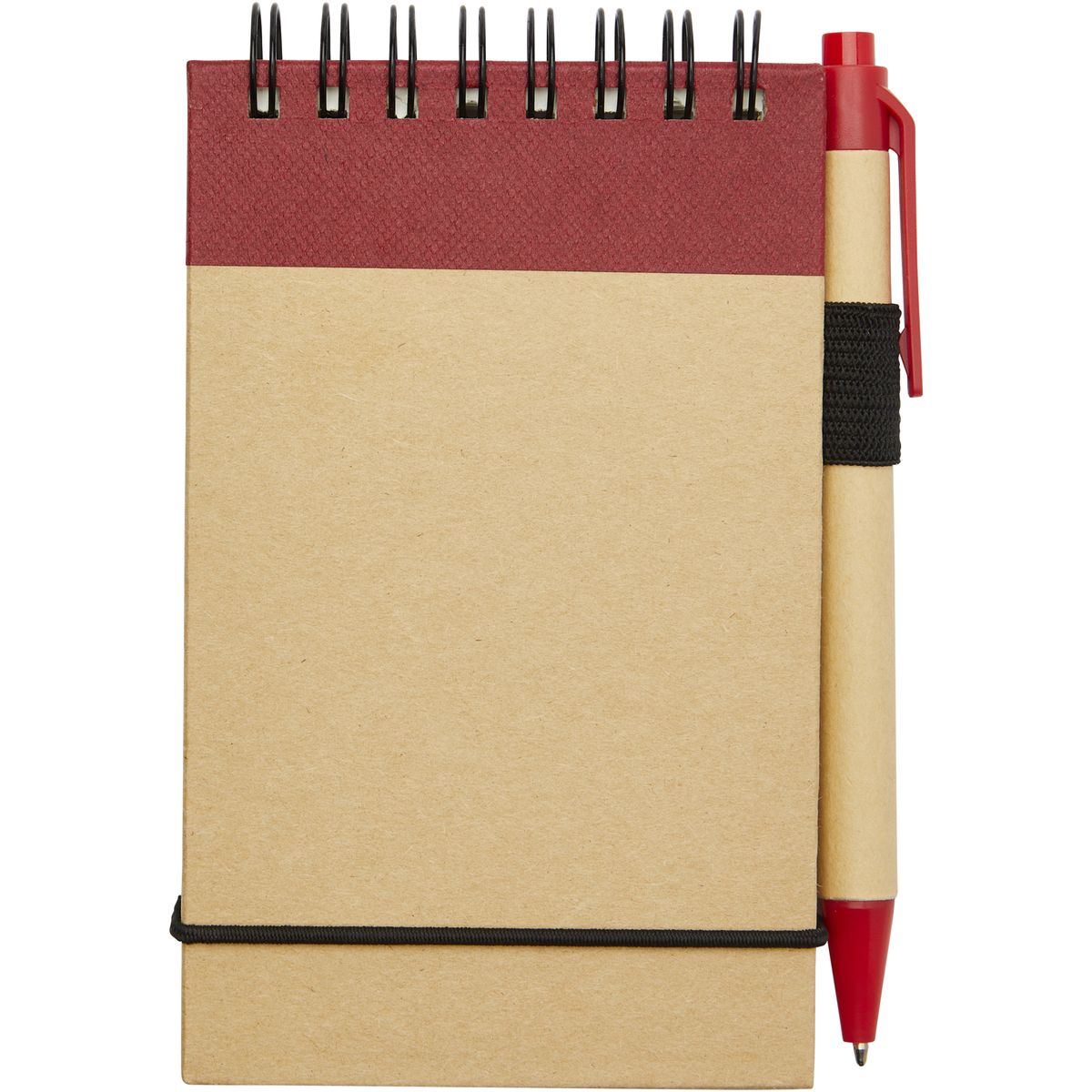 Block notes riciclati con copertina rigida e penna, 60 fogli