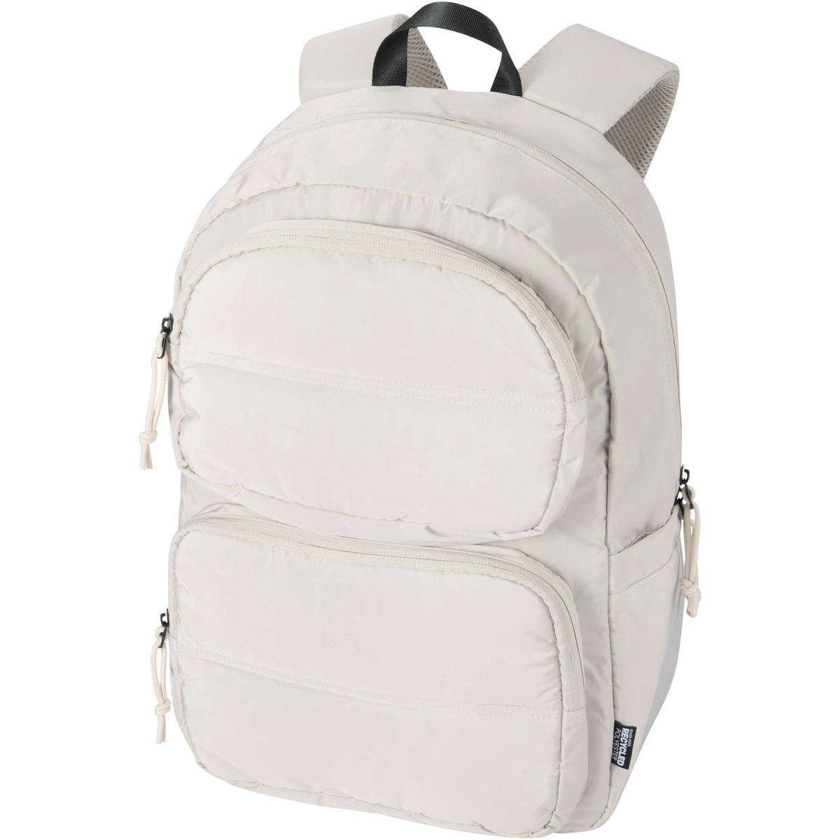 Zaini porta PC riciclati in stile puffer, 15,6 pollici, 18 litri