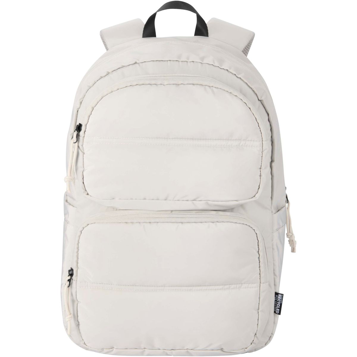 Zaini porta PC riciclati in stile puffer, 15,6 pollici, 18 litri