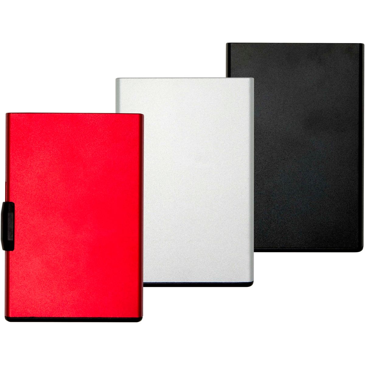 Portacarte magnetici RFID riciclati per 3 carte