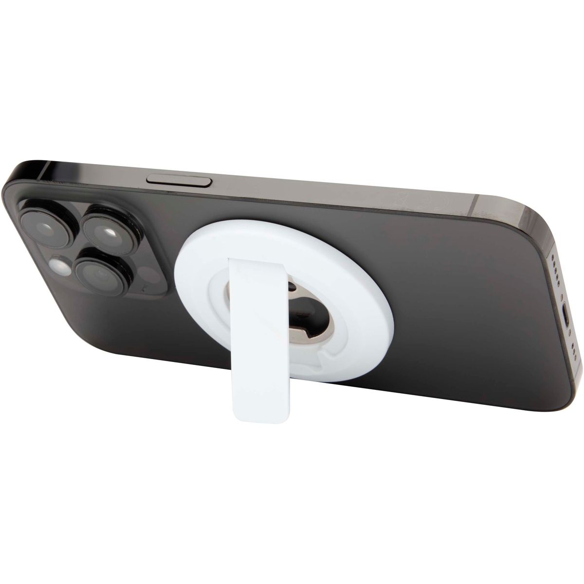Stand magnetici riciclati per smartphone con apribottiglie