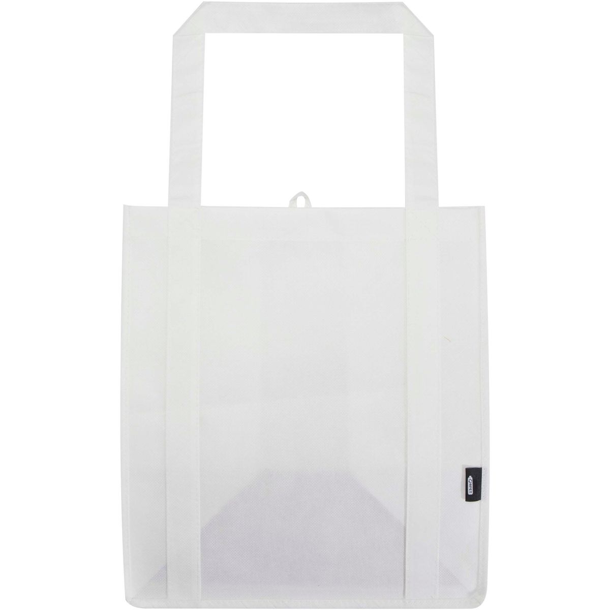 Shopper in tessuto non tessuto riciclato con fondo rigido, 29 litri