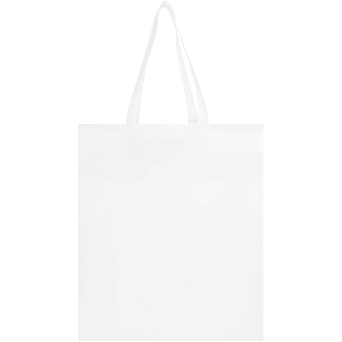 Shopper in tessuto non tessuto riciclato con soffietto, 12 litri