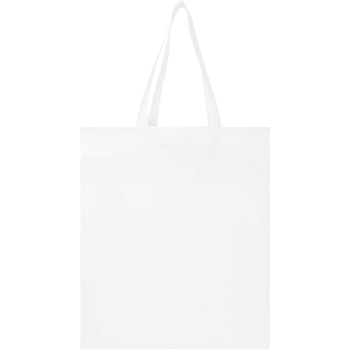 Shopper in tessuto non tessuto riciclato con soffietto, 12 litri