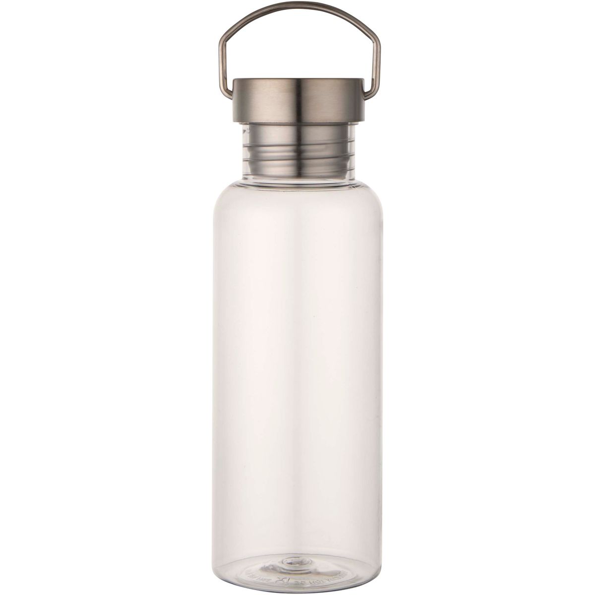 Borracce in PET riciclato da 600 ml con tappo a vite in acciaio inox