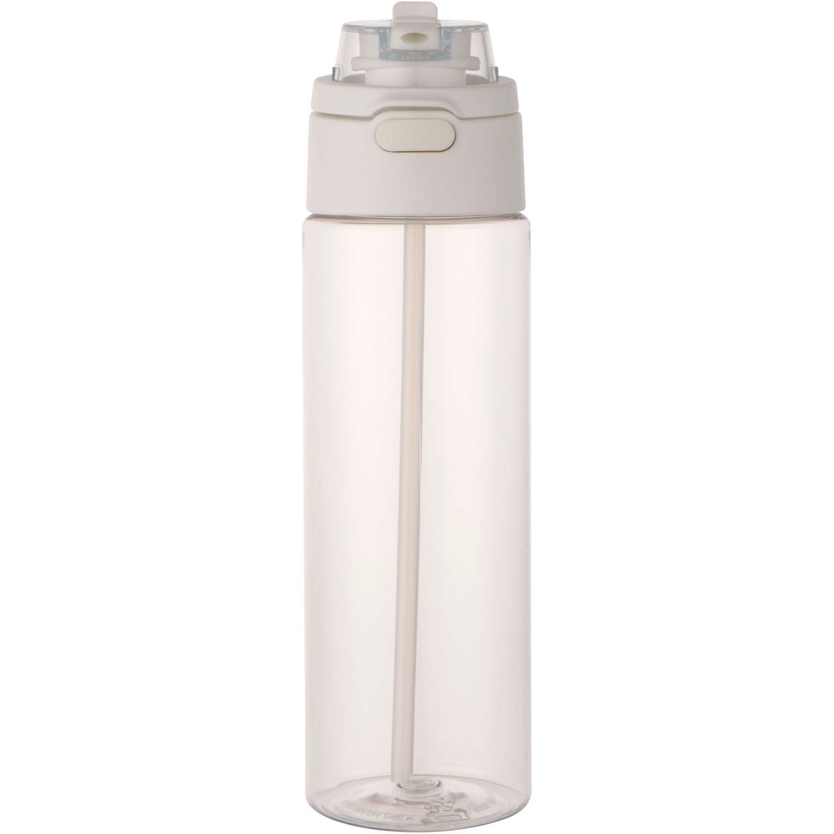 Borracce in PET riciclato da 700 ml con cannuccia ribaltabile