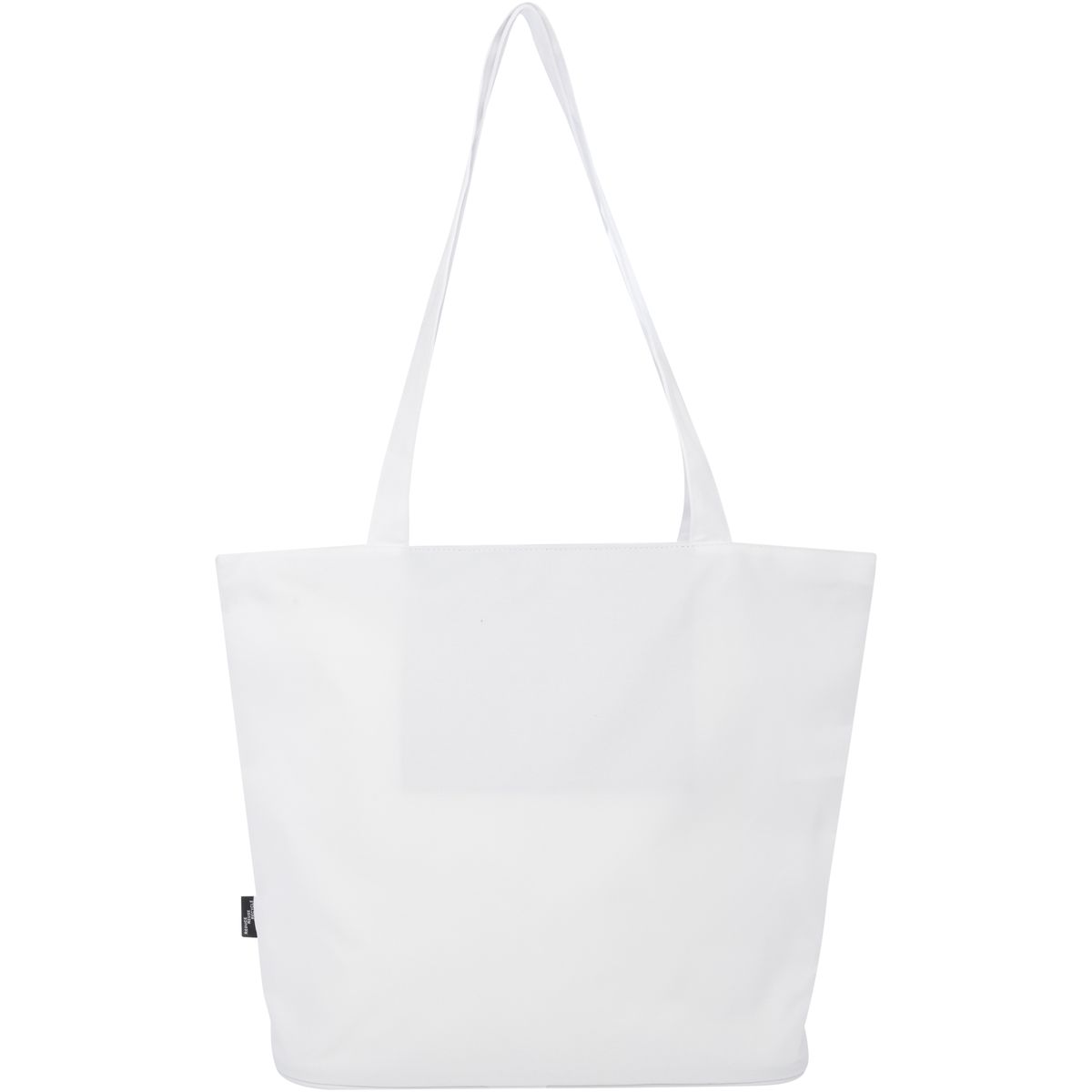 Shopper in poliestere riciclato con cerniera, 20 litri