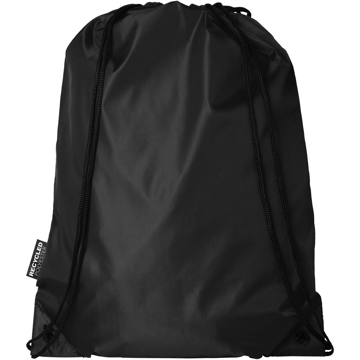 Sacche con coulisse in poliestere riciclato, 5 litri