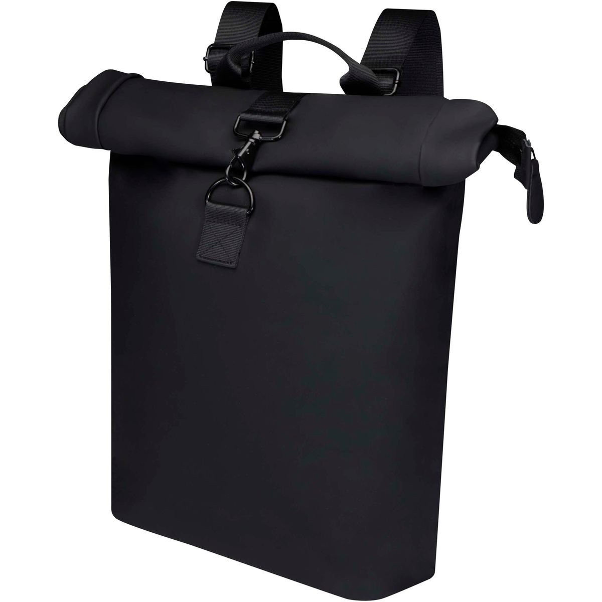 Zaini roll-top riciclati da 15,6 pollici con scomparto per tablet, 12 litri