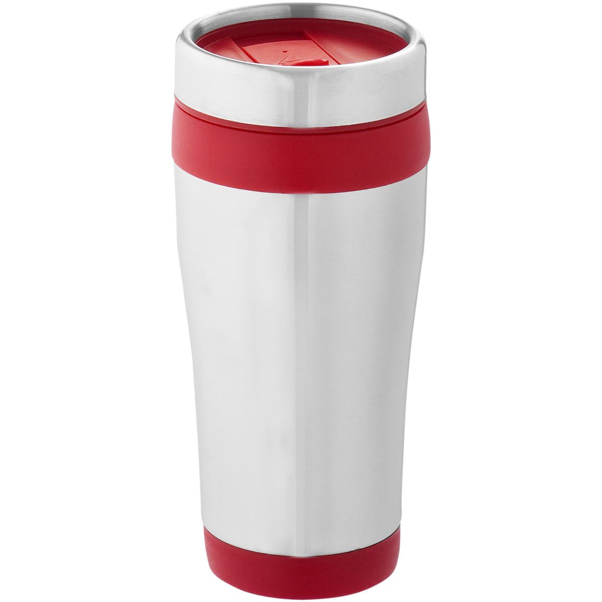 Tazze termiche in acciaio inox riciclato da 410 ml con coperchio scorrevole
