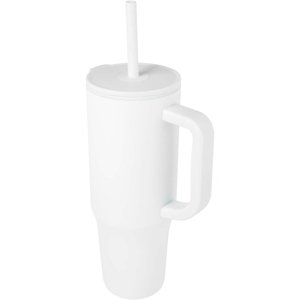 Tazze termiche in acciaio inox riciclato da 900 ml con cannuccia in silicone