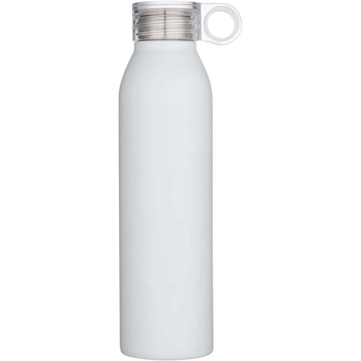 Borracce in acciaio inox riciclato da 650 ml con tappo a vite trasparente