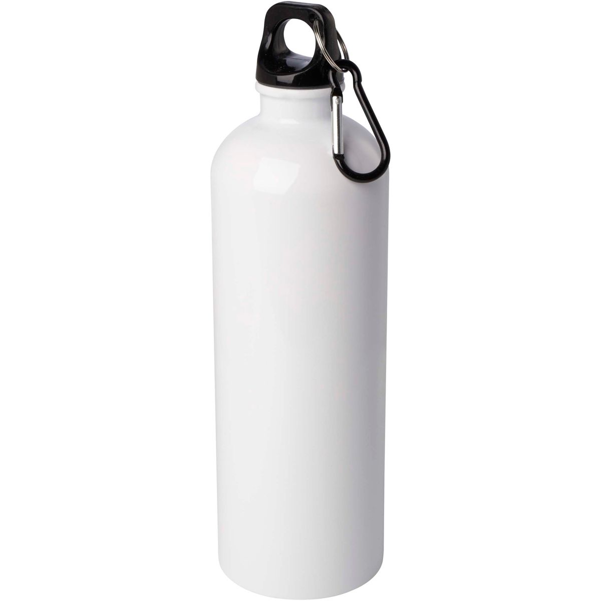 Borracce in acciaio inox riciclato da 750 ml con moschettone