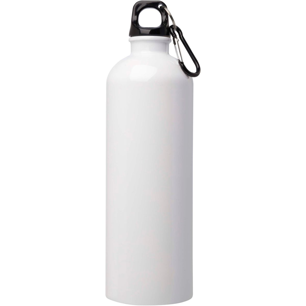 Borracce in acciaio inox riciclato da 750 ml con moschettone